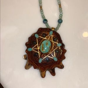 Third Eye Pinecones FULL NECKLACE, Large Pinecone